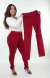 CALÇA JEANS FEMININA - SKINNY VERMELHO INTENSO na internet