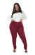 CALÇA JEANS PLUS SIZE - SKINNY BORDÔ na internet