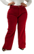 CALÇA JEANS PLUS SIZE - WIDE LEG VERMELHO INTENSO na internet