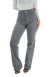 CALÇA JEANS FEMININA - RETA CINZA - loja online