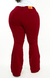 CALÇA FEMININA - FLARE VERMELHO INTENSO - BEIDÊ