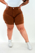 SHORTS JEANS MEIA COXA PLUS SIZE - TERRACOTA - loja online