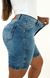 SHORTS JEANS MEIA COXA - MARMORIZADO - loja online