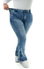 CALÇA JEANS PLUS SIZE PARA BAIXINHAS - FLARE LAZULLI BOTÕES FORRADOS