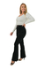 CALÇA JEANS PARA BAIXINHAS - FLARE PRETA INTENSE - BEIDÊ