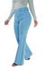 CALÇA JEANS FEMININA - WIDE LEG AZUL BEBÊ - loja online