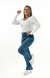 CALÇA JEANS FEMININA - FLARE PARA BAIXINHAS AZURE - loja online