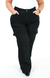 Imagem do CALÇA JEANS FEMININA - WIDE LEG CARGO PRETA