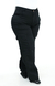 CALÇA JEANS FEMININA - WIDE LEG CARGO PRETA