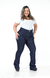 CALÇA JEANS FEMININA - FLARE SILHUETA SLIM na internet