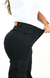 CALÇA JEANS FEMININA - WIDE LEG CARGO PRETA na internet