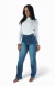 Imagem do CALÇA JEANS FEMININA - WIDE LEG ELEGANCE SAFIRA