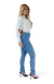 CALÇA JEANS FEMININA - RETA ESTILO ALFAIATARIA PISCINE - BEIDÊ