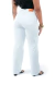 CALÇA JEANS FEMININA - WIDE LEG CARGO BRANCA na internet