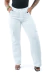 CALÇA JEANS FEMININA - WIDE LEG CARGO BRANCA - BEIDÊ