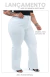 CALÇA JEANS PLUS SIZE - WIDE LEG BRANCA SUPER WHITE na internet