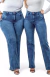 CALÇA JEANS FEMININA - WIDE LEG LAZULLI na internet