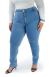 CALÇA JEANS FEMININA - RETA ESTILO ALFAIATARIA PISCINE - comprar online