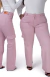 CALÇA JEANS FEMININA - WIDE LEG CARGO BLUSH