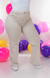 CALÇA PLUS SIZE - WIDE LEG NUDE CHIC