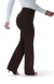 CALÇA JEANS FEMININA - WIDE LEG COFFEE - loja online