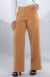 CALÇA FEMININA ALFAIATARIA CINTURA ALTA - CAMEL - BEIDÊ