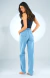 CALÇA JEANS PARA MULHERES ALTAS - MOM JEANS AZUL CLARO - comprar online