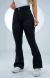 CALÇA JEANS PARA BAIXINHAS - FLARE PRETA INTENSE - BEIDÊ