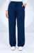 CALÇA PANTALONA AZUL MARINHO - CAIMENTO SOLTINHO na internet
