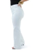 CALÇA JEANS FEMININA - WIDE LEG BRANCA SUPER WHITE - loja online