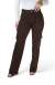 CALÇA JEANS FEMININA - WIDE LEG CARGO COFFEE - comprar online