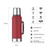 Equipo matero Stanley Rojo termo 950ml + mate + Atenea - tienda online