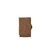 Billetera Tarjetero RFID KYMA doble brown marron cuero Contact less Walla tarjetas cuotas