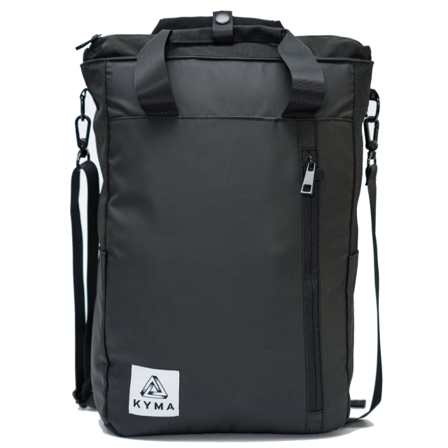 KYMA - Mochila Matera Bolso OLYMPIA Negra