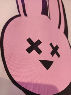 Camiseta Off Oversized Bunny Suedine - CM MODA MASCULINA