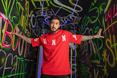 Camiseta Oversized Bunny Vermelha