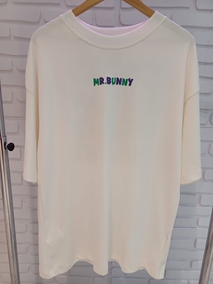 Camiseta Over Bunny Suedine Crazy Perna longa - comprar online