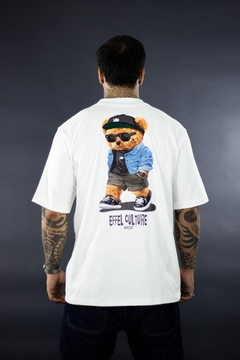 Camiseta Oversized Off Bunny Suedine