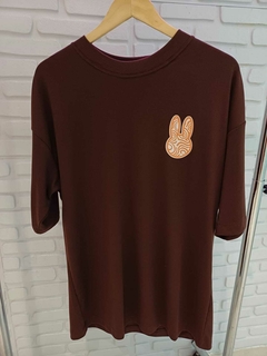 Camiseta Bunny Marrom - loja online