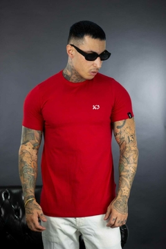 Camiseta Effel Básica Vermelha