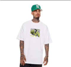 Camiseta Blck Oversized Branca