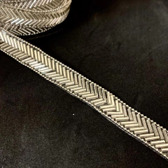 Galón con Strass Termoadhesivo - 15mm - comprar online