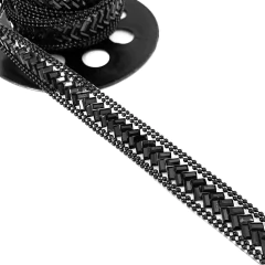 Galón con Strass Termoadhesivo - 14mm - comprar online