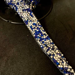 Galón con Strass Termoadhesivo - 15mm - comprar online