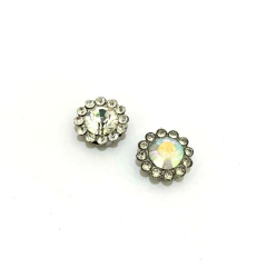 Pasante Con Strass - 10mm - comprar online