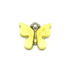 Dije Con Imitación Nácar - 18mm x 20mm - Gems Bijou