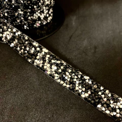 Galón con Strass Termoadhesivo - 16mm - comprar online