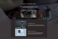 Cámara Inteligente con Batería WiFi Ezviz BM1 Monitor Vigilabebés