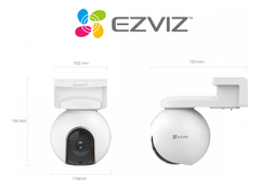 Kit Camara De Seguridad EB8 4g Exterior Ptz Batería + Panel Solar Ezviz - tienda online