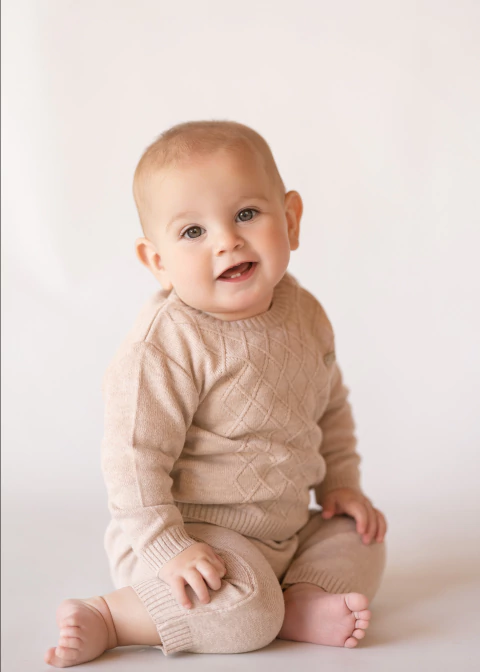 Conjunto Tejido con Rombos. Magalena Esposito - comprar online